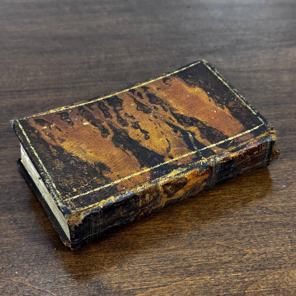 Antique 1827 Roderick Random Tobias Smollett Vol II J Harding Philadelphia - Picture 8 of 9